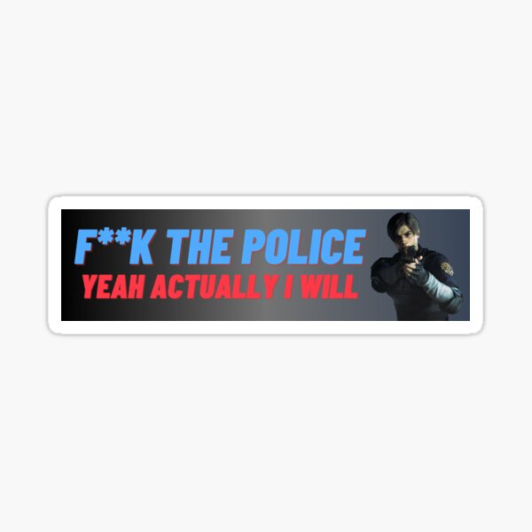 Item preview, Leon Kennedy: F Die von der Polizei zensierte Version designed and sold by PumpkinPride.