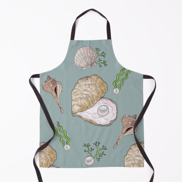 Item preview, Pearl, Oyster, Scallop, Murex, Seaweed (of Myth) - Seafoam designed and sold by GreekMythComix.