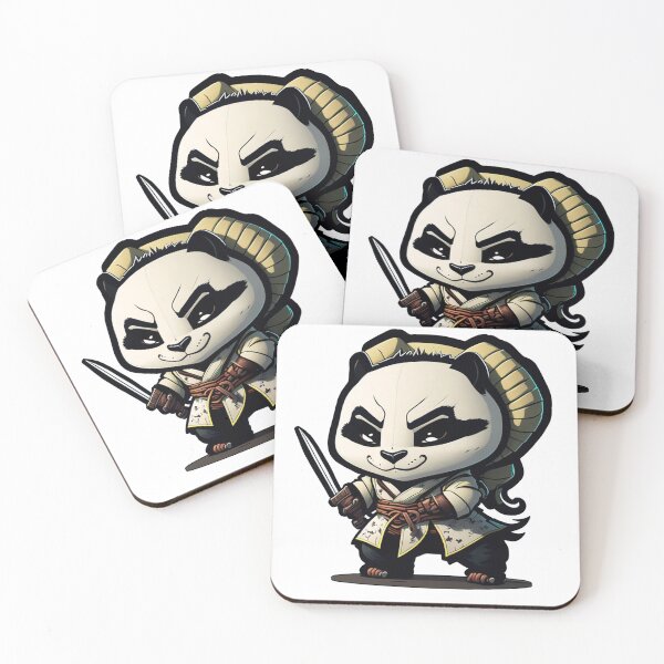Item preview, panda samurai designed and sold by FaustusCreative.