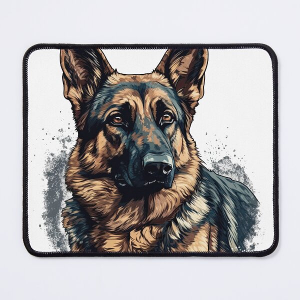 Item preview, Shepherd Photo-Realistic artwork: Cute Apparel for Canine Lovers by K-9 designed and sold by DooodleGod.