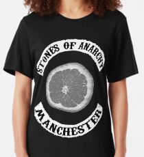 Stones Of Anarchy Manchester (Sons of Anarchy inspired) Slim Fit T-Shirt