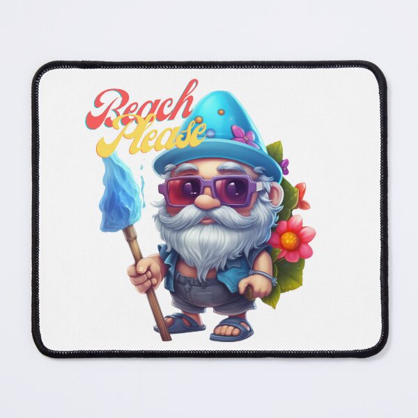 Item preview, Beach Please Gnome designed and sold by SaikoDesigns.