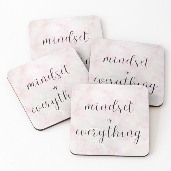 Item preview, Mindset Is Everything | Motivational | Positive Affirmation designed and sold by freyscollection.