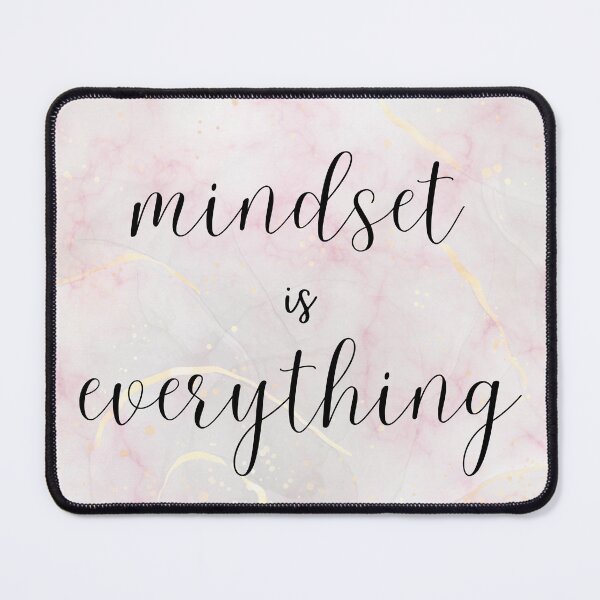 Item preview, Mindset Is Everything | Motivational | Positive Affirmation designed and sold by freyscollection.