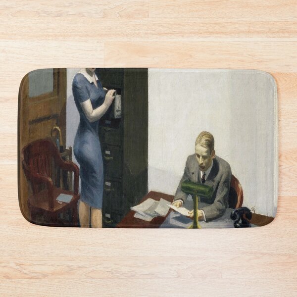 Item preview, Vintage Masterpiece: Office at Night by Edward Hopper, c. 1940 - Classic Artwork with Rich History and Timeless Charm designed and sold by THASSON.