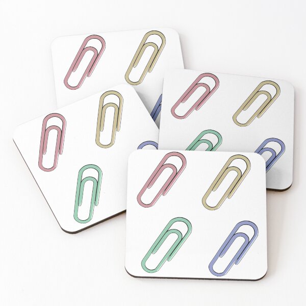 Item preview, Pastel Paper Clip Set Pack designed and sold by wonderxwander.