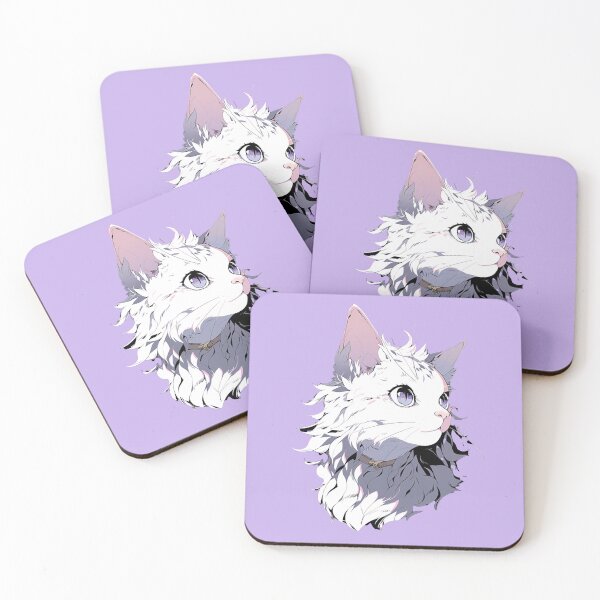 Item preview, Cute Cats Anime Style designed and sold by Catageddon.