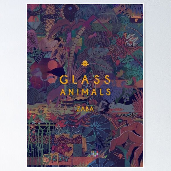 Item preview, Glass Animals Zaba designed and sold by jamesvaldezx.