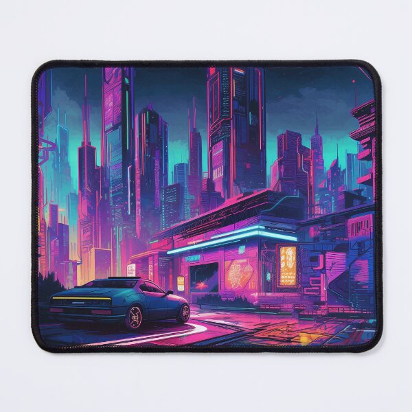 Item preview, Neon Night || Futuristic Retrowave Synthwave Night City, Neon Lights designed and sold by UmuuStudio.