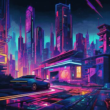 Cyberpunk 2077, synthwave, sci-fi games, futuristic, neon city