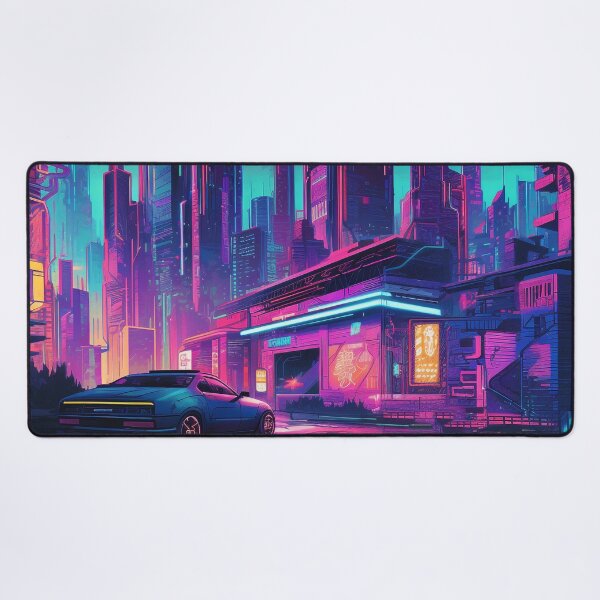 Item preview, Neonnacht || Futuristische Retrowave Synthwave Night City, Neonlichter designed and sold by UmuuStudio.