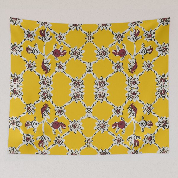 Item preview, Elegant Vintage floral Hand–Painted artwork. designed and sold by paulo silveira.