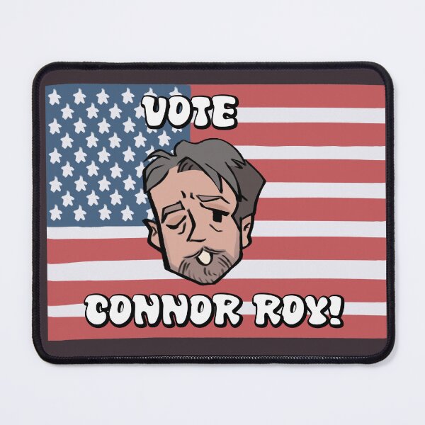 Item preview, Vote Connor Roy! sticker designed and sold by Blueyuey.
