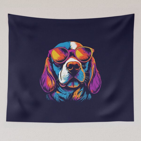 Artikelvorschau, Sonnenbrille Beagle – Cooles Design für stilvolle Hundebesitzer entworfen und verkauft von brindled.
