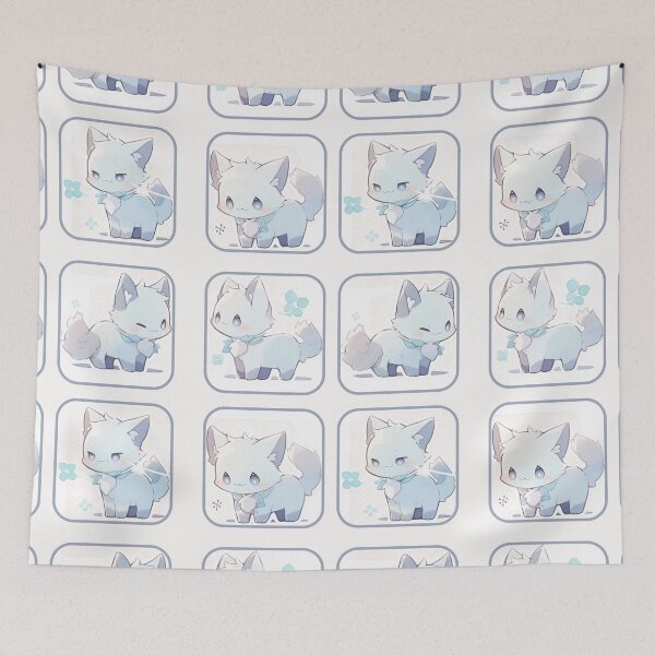 Item preview, Mischievous Russian Blue - Sticker Pack Delight designed and sold by ZenEverAI.