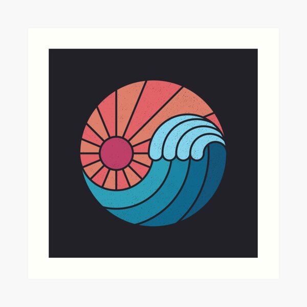 Sun & Sea Art Print