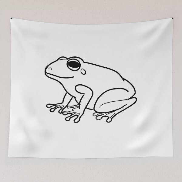 Item preview, Stick figure frog - Welshdesigns designed and sold by welshdesigns.
