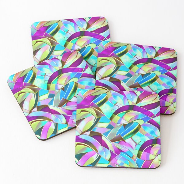 Item preview, Abstract Colorful Ribbon Pattern designed and sold by calibrit.