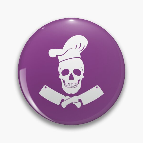 Item preview, Chef Hat Cook Skeleton Kitchen Knives BBQ Barbecue 	 		 designed and sold by qiihyrgnh15.