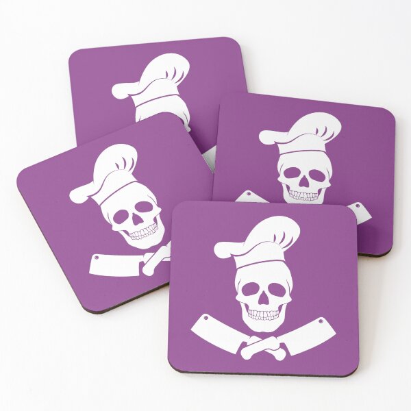 Item preview, Chef Hat Cook Skeleton Kitchen Knives BBQ Barbecue 	 		 designed and sold by qiihyrgnh15.