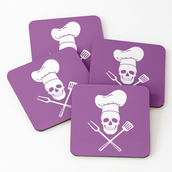 Item preview, Chef Hat Cook Skull Kitchen BBQ Barbecue Tools 	 		 designed and sold by qiihyrgnh15.