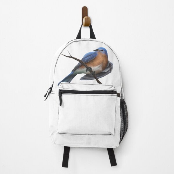 Item preview, Male Eastern Bluebird on a Tree Branch designed and sold by CreationsByBear.
