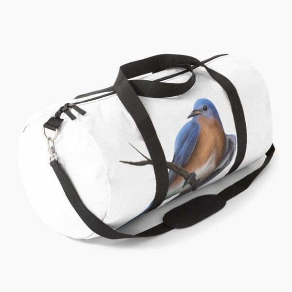 Item preview, Male Eastern Bluebird on a Tree Branch designed and sold by CreationsByBear.