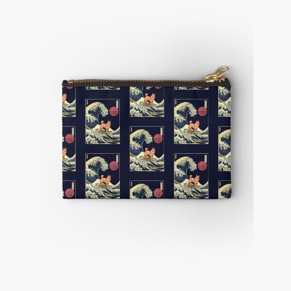 Item preview, Finnish Spitz Kanagawa Japanese Surfing Wave designed and sold by rafaeltto.