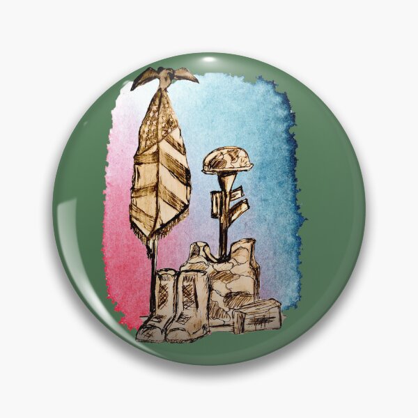 Item preview, Soldier Boots and American Flag Memorial designed and sold by malinshepherd.
