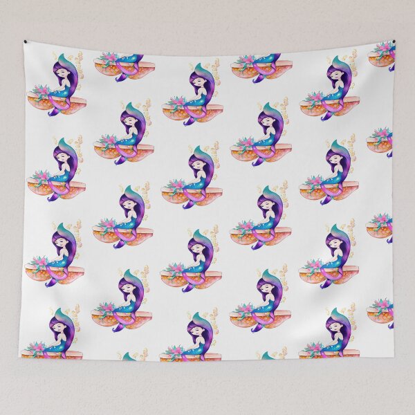 Item preview, Mermaid on A Shelf designed and sold by purplesensation.