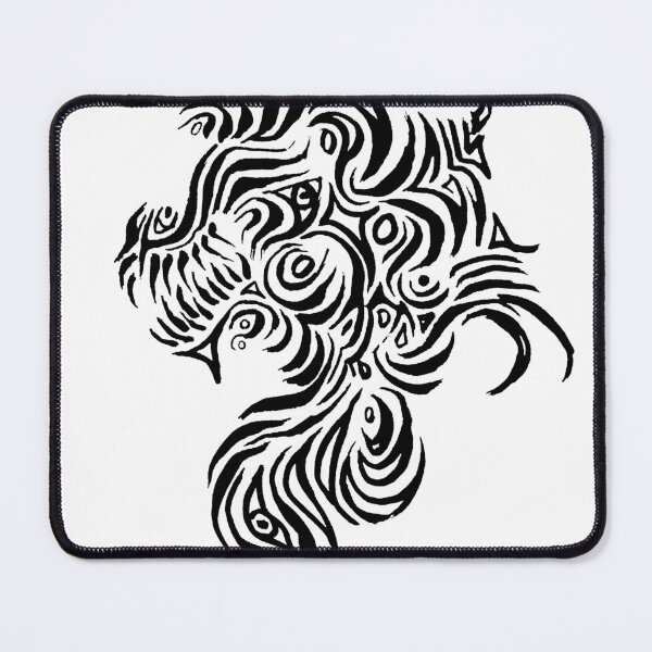 Item preview, Cyber sigilism tattoo dragon design  designed and sold by NoLife Artist.