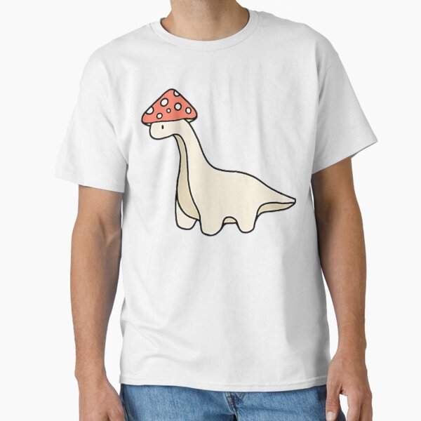 Artikel-Vorschau von Einfacher rot-weißer Pilzhut Brontosaurus Dinosaurier, designt und verkauft von ManateesO.