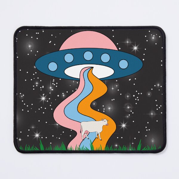 Item preview, UFO Cow Abduction 2.0 designed and sold by totheluna.