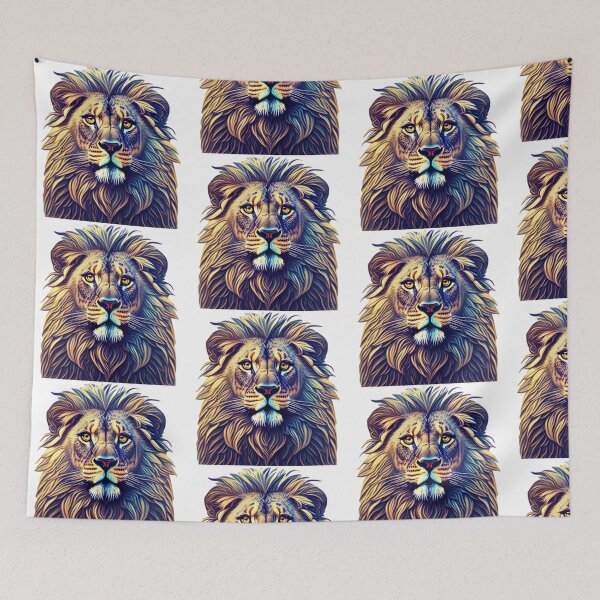 Item preview, Beautiful lion with challenging look designed and sold by Veremis.