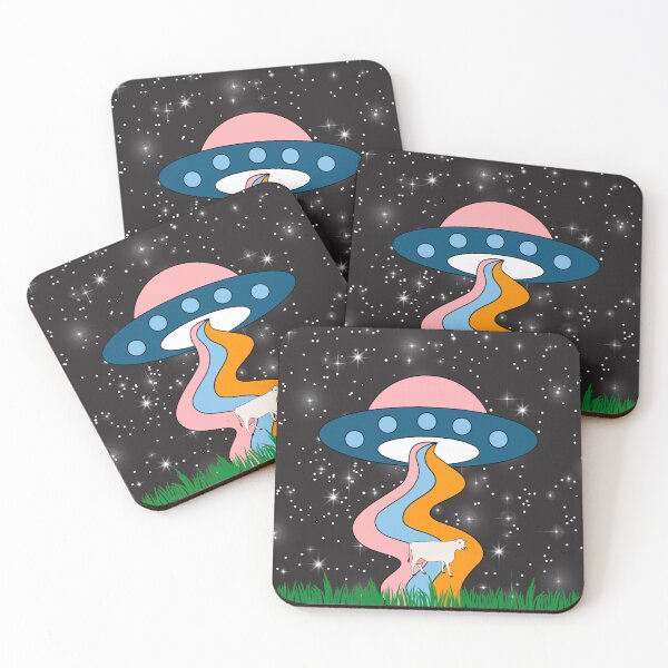 Item preview, UFO Cow Abduction 2.0 designed and sold by totheluna.
