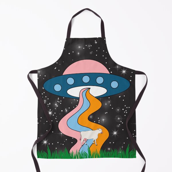 Item preview, UFO Cow Abduction 2.0 designed and sold by totheluna.