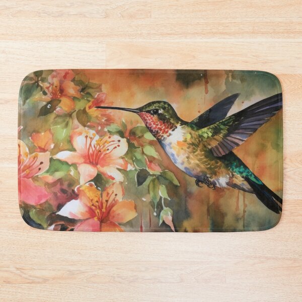 Item preview, Hummingbird and Flowers  designed and sold by Vanover Designs.