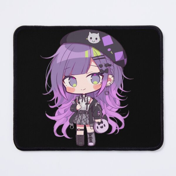 Item preview, Stylish Purple Haired Anime Chibi designed and sold by ScarletClover.