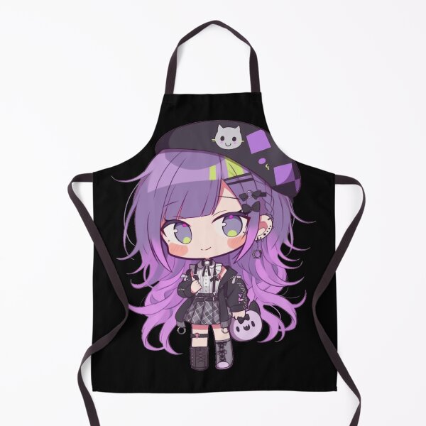 Item preview, Stylish Purple Haired Anime Chibi designed and sold by ScarletClover.