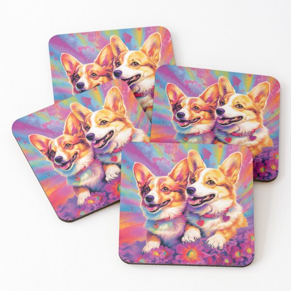 Item preview, Colorful Corgis designed and sold by leslieuresti.