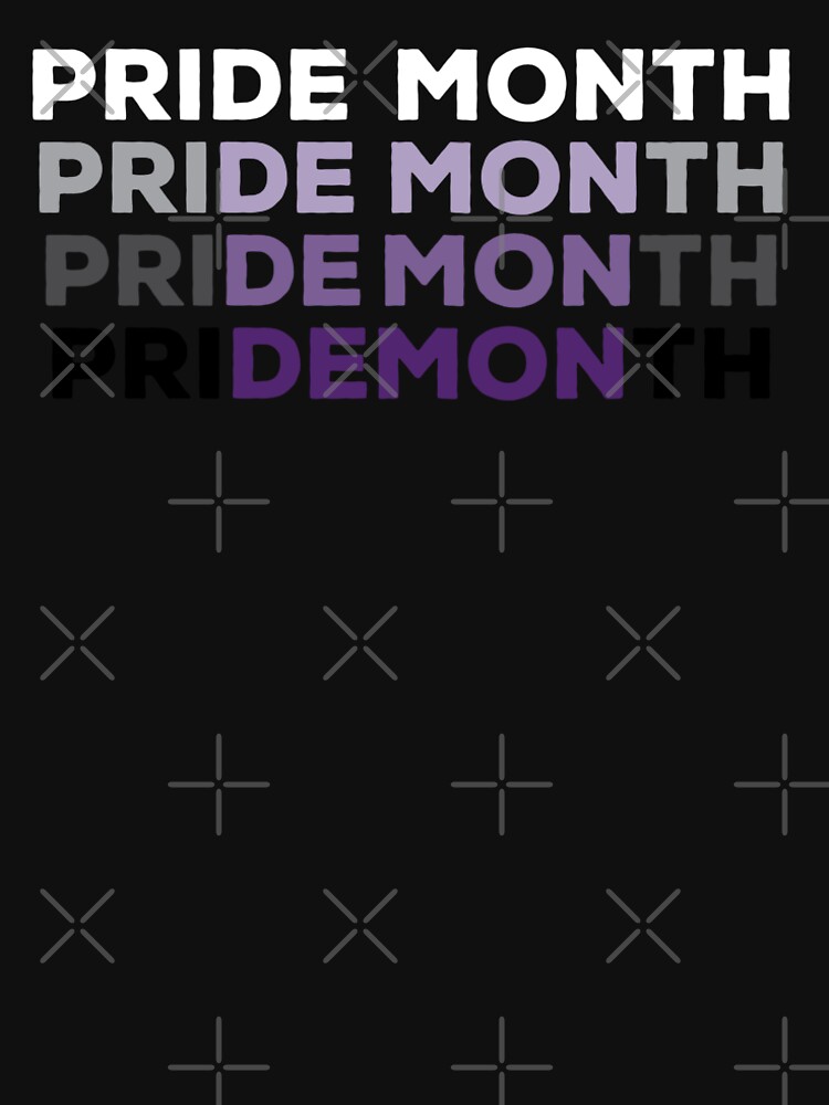 Thumbnail 4 of 4, Premium T-Shirt, Pride month demon designed and sold by aoifeenns.