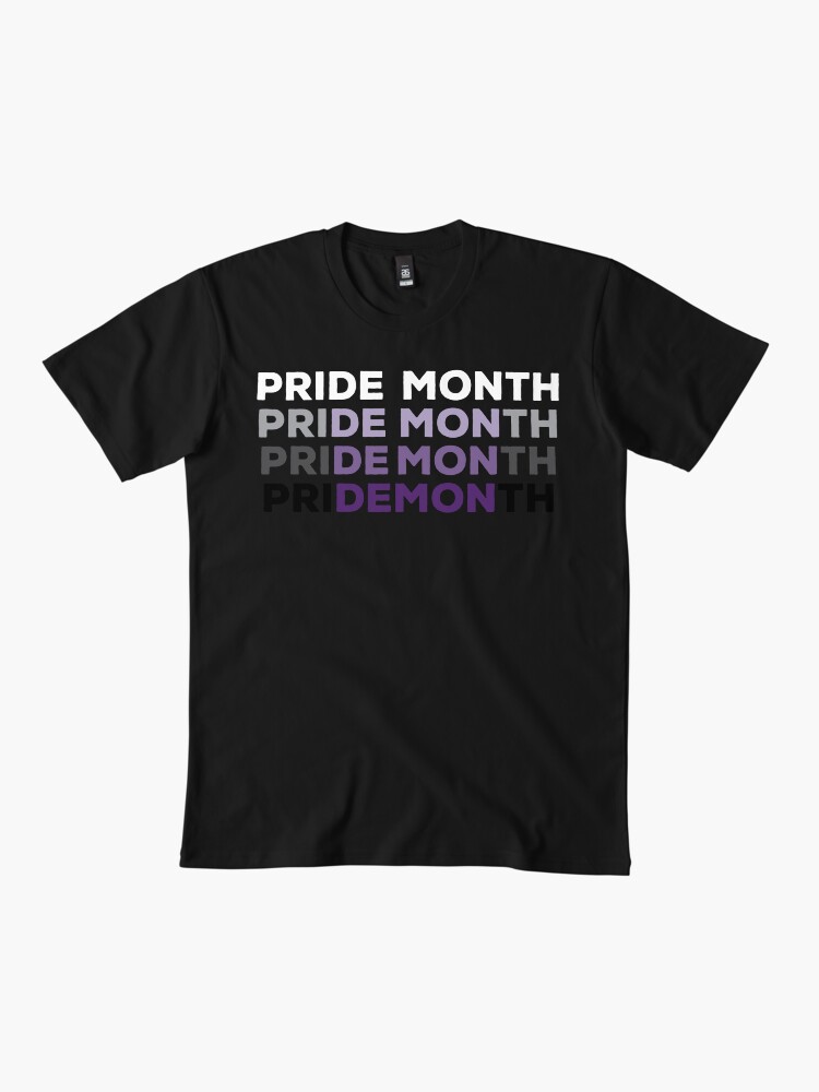 Thumbnail 2 of 4, Premium T-Shirt, Pride month demon designed and sold by aoifeenns.