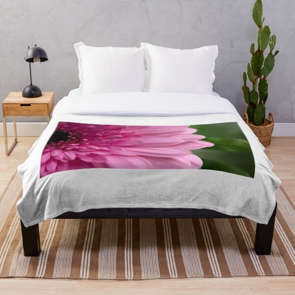 Artikelvorschau, Rosa Gerbera-grüner Hintergrund entworfen und verkauft von BasVanUyen.
