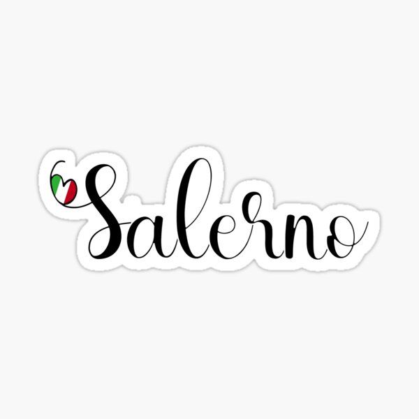 Item preview, Salerno With Italian Heart - I Love Salerno designed and sold by molamode.