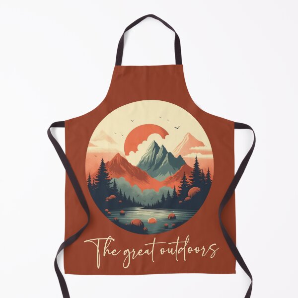 Item preview, The Great Outdoors - Sunset in the Mountain designed and sold by GoodOldVintage.