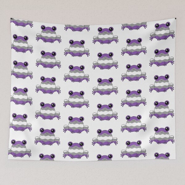 Item preview, Graysexual Pride Frog designed and sold by rainbow-milk.