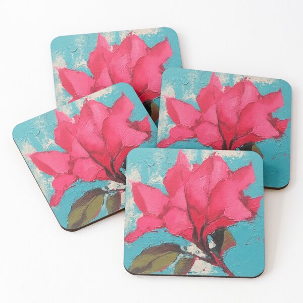 Item preview, Bougainvillea Flower Folk Art Single Bloom designed and sold by EpicFoxArt.