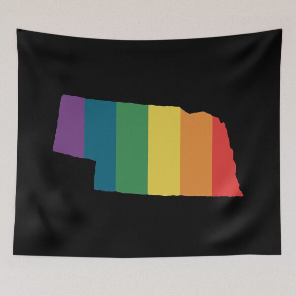 Item preview, Nebraska State Rainbow designed and sold by Texterns.