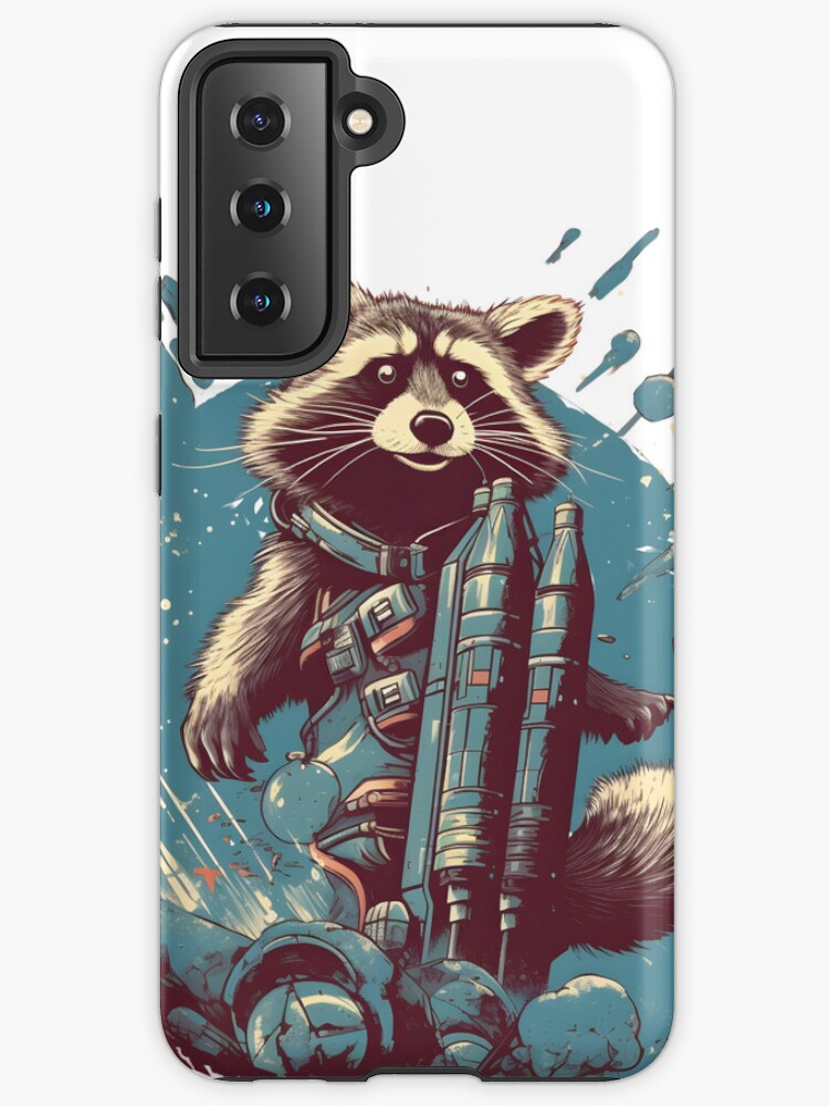 Rocket Racoon Cute Space Racoon Samsung Galaxy Phone Case