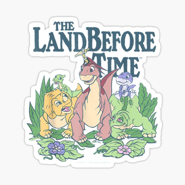 Aperçu de l'œuvre Land Before Time Amis dinosaures pastel créée et vendue par Shawnulpepper.
